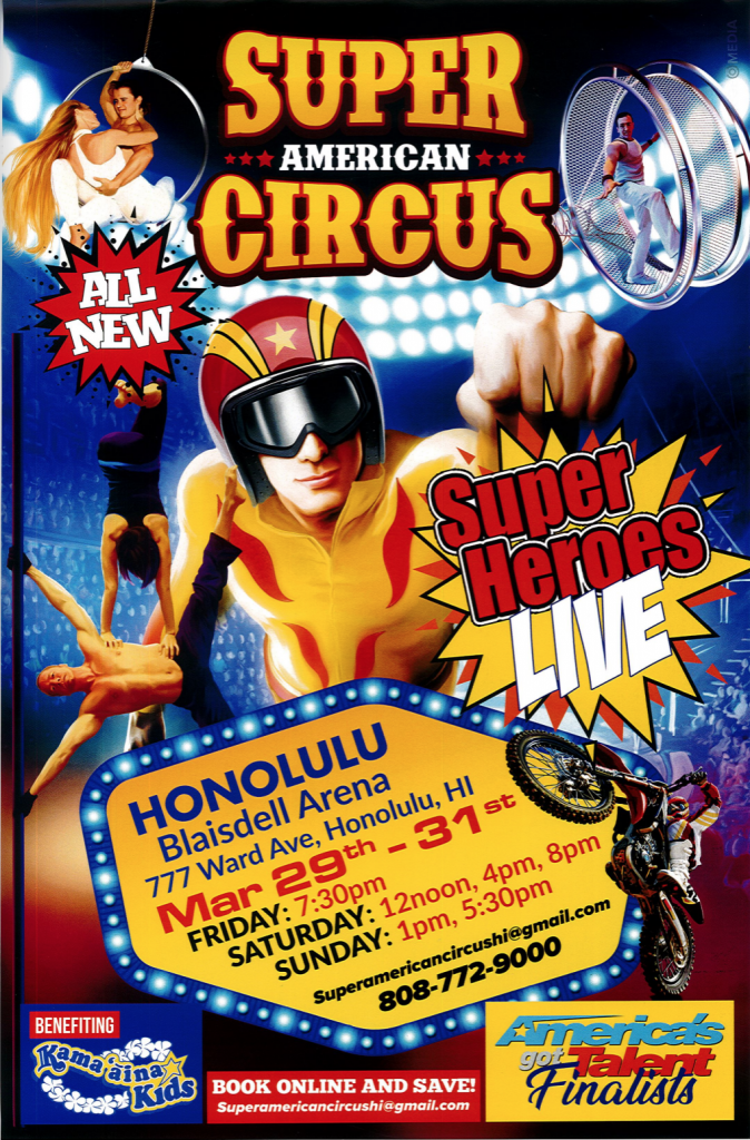 Discounted rates for the Super American Circus - IBEW 1186