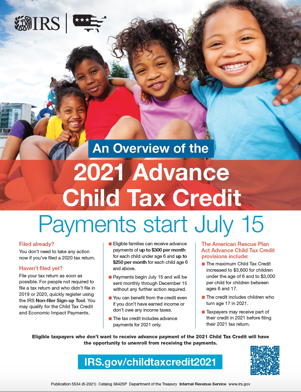 child tax credit 2021 dates october